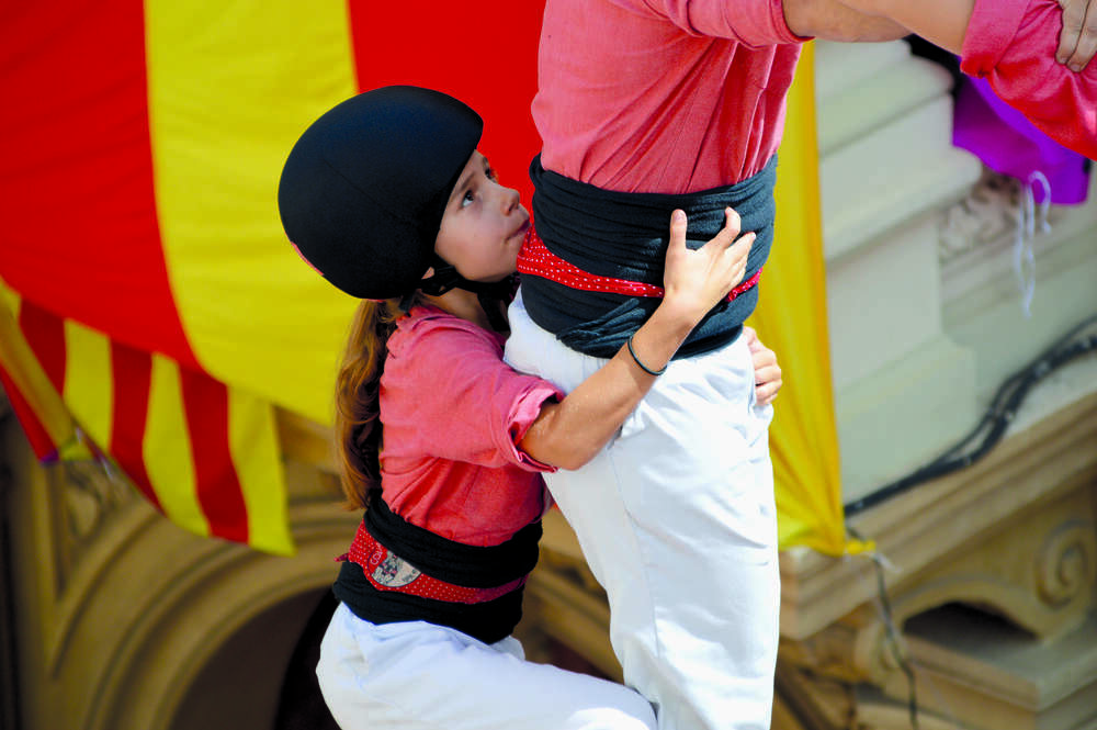 Component de la canalla de la Colla Vella dels Xiquets de Valls